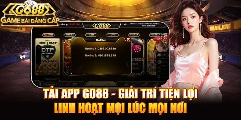 Giao diện tải GO88 trên trình duyệt Chrome